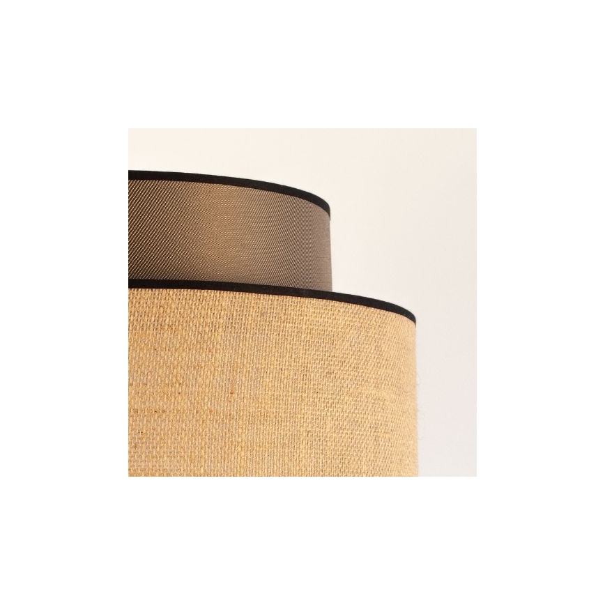 Lühter BOHO 1xE27/60W/230V d. 40 cm pruun/beež