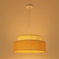 Lühter BOHO 1xE27/60W/230V d. 40 cm rotang