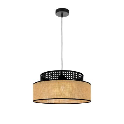 Lühter BOHO 1xE27/60W/230V must/rotang