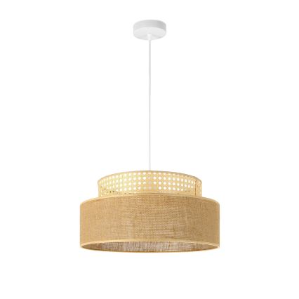 Lühter BOHO 1xE27/60W/230V rotang