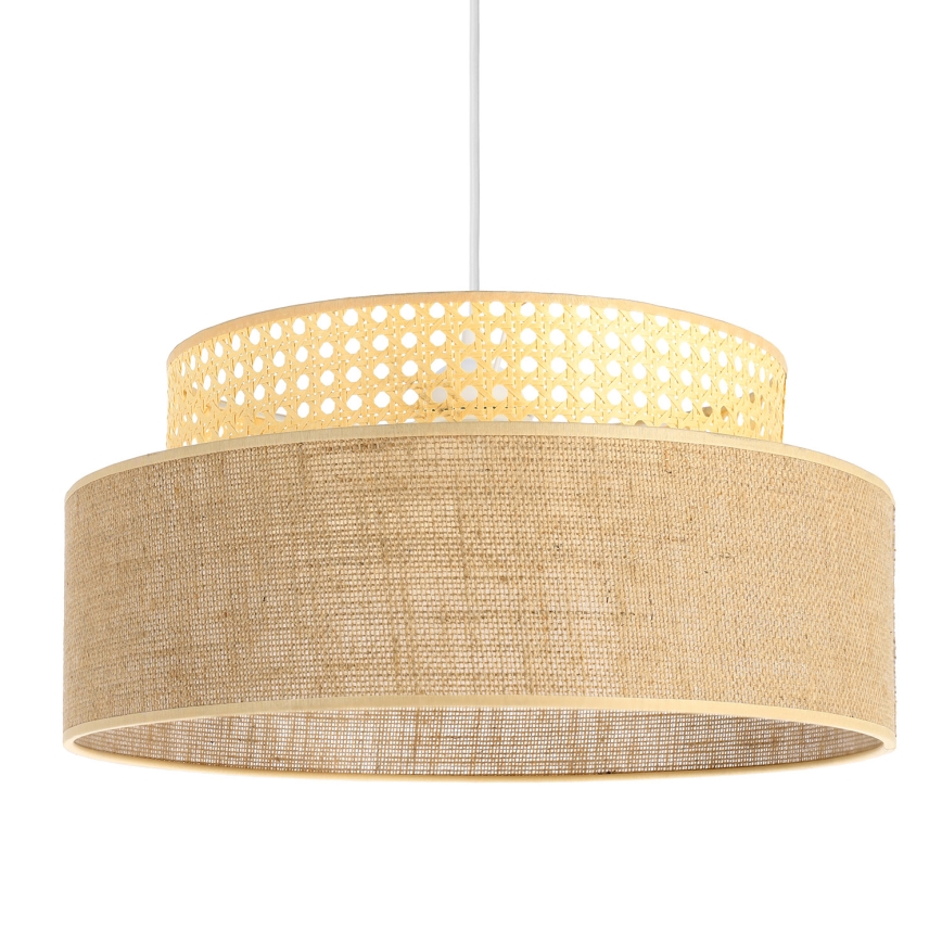 Lühter BOHO 1xE27/60W/230V rotang