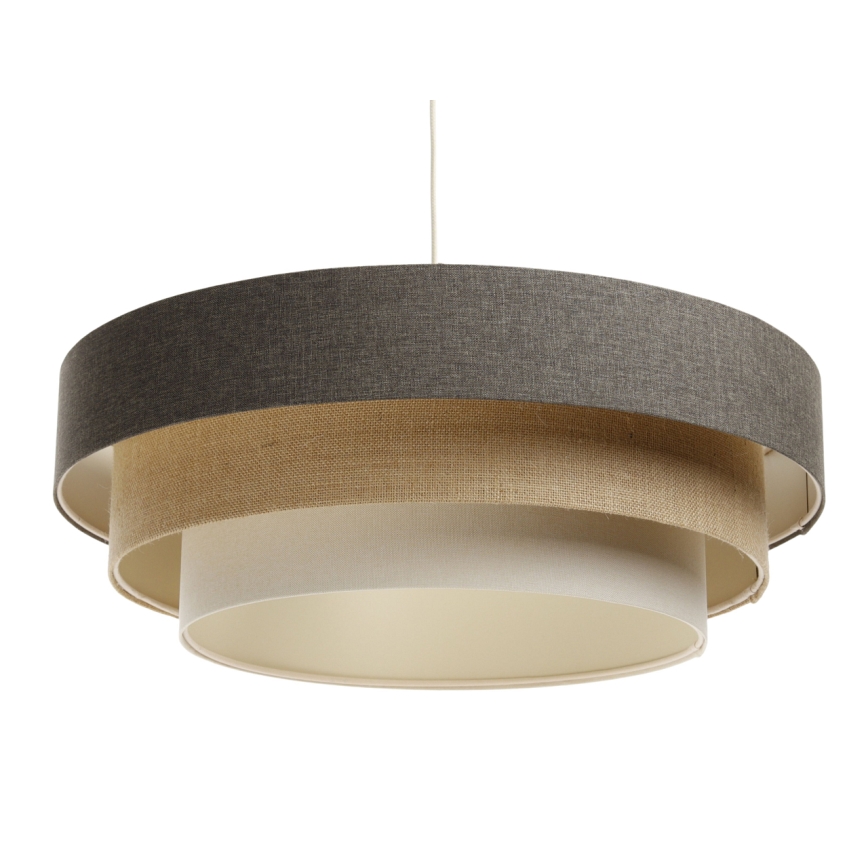 Lühter BOHO TRINITI 1xE27/60W/230V hall/beež/kreemikas