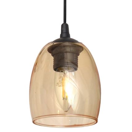 Lühter BRILLANT 1xE27/15W/230V beež
