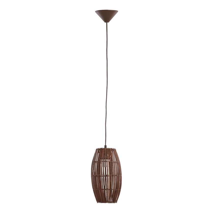 Lühter BURI 1xE27/15W/230V pruun