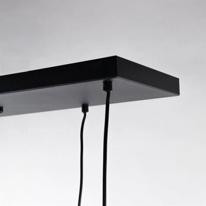 Lühter CALYPSO 4xGU10/60W/230V + 4xE27/60W must/kuldne
