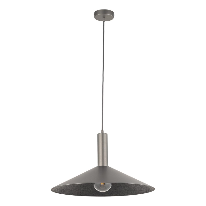 Lühter CAPRI 1xE27/15W/230V d. 50 cm antratsiit/hall