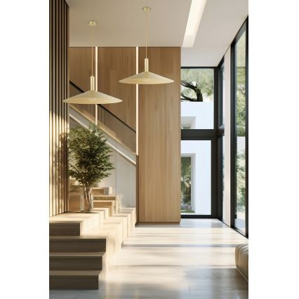 Lühter CAPRI 1xE27/15W/230V d. 50 cm kuldne
