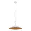 Lühter CAPRI 1xE27/15W/230V d. 50 cm valge/vask