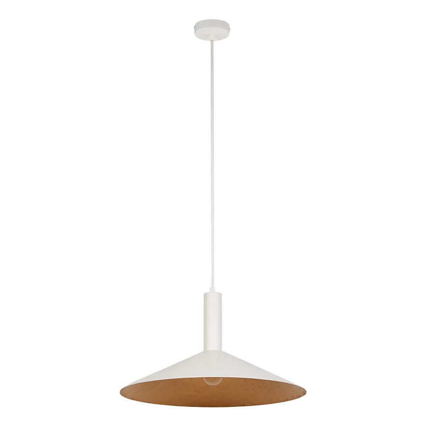 Lühter CAPRI 1xE27/15W/230V d. 50 cm valge/vask
