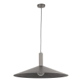 Lühter CAPRI 1xE27/15W/230V d. 70 cm antratsiit/hall