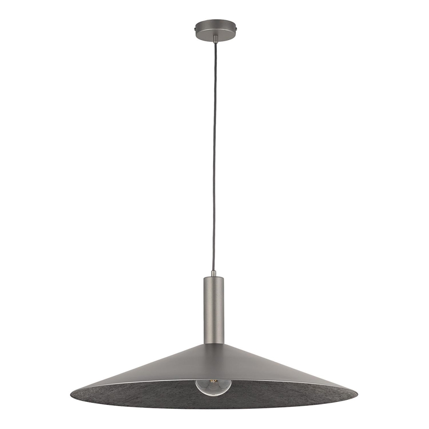 Lühter CAPRI 1xE27/15W/230V d. 70 cm antratsiit/hall