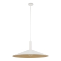 Lühter CAPRI 1xE27/15W/230V d. 70 cm valge/kuldne