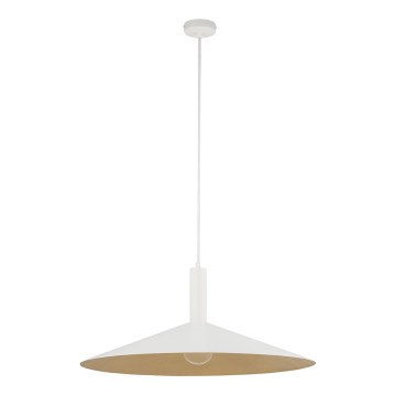 Lühter CAPRI 1xE27/15W/230V d. 70 cm valge/kuldne