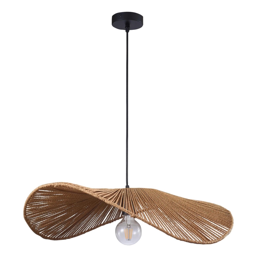 Lühter CAPRI 1xE27/20W/230V d. 60 cm bambus