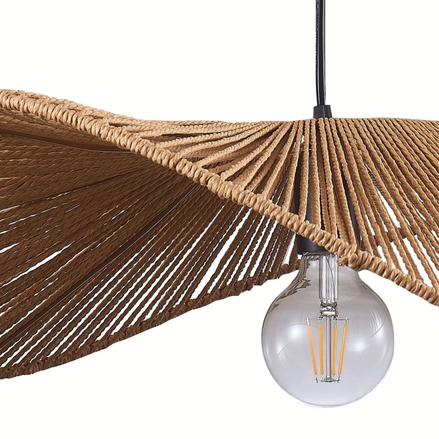 Lühter CAPRI 1xE27/20W/230V d. 60 cm bambus