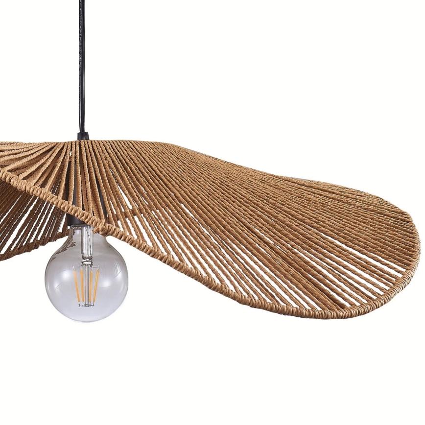 Lühter CAPRI 1xE27/20W/230V d. 60 cm bambus