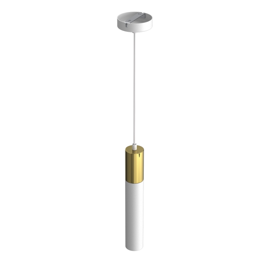 Lühter CASSA 1xGU10/8W/230V valge/kuldne