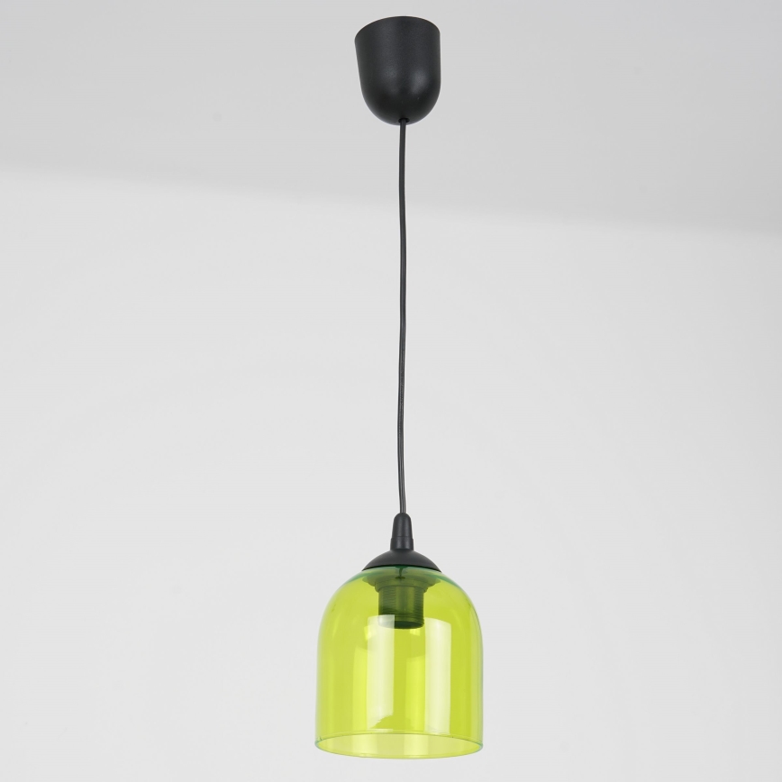 Lühter CHRIS 1xE27/60W/230V d. 11 cm roheline