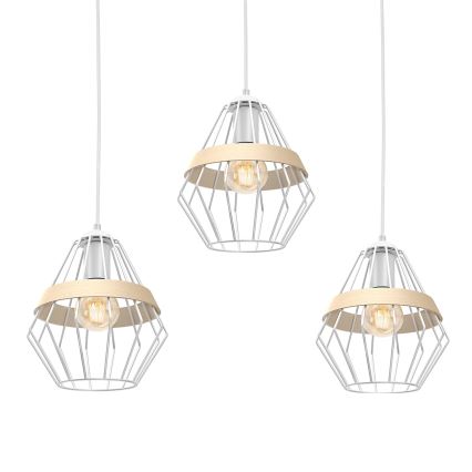 Lühter CLIF 3xE27/60W/230V