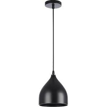 Lühter COMO 1xE27/60W/230V d. 17 cm must