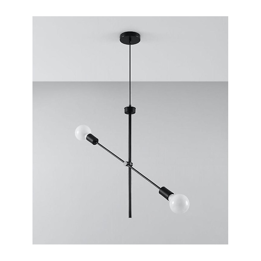 Lühter CONCEPT 2xE27/60W/230V