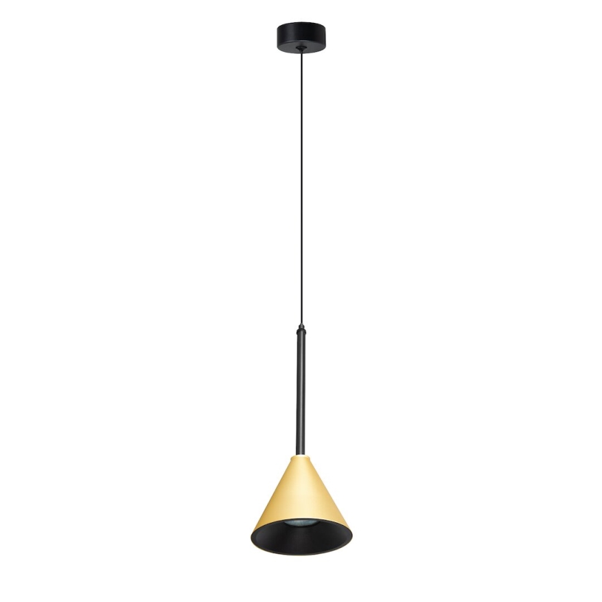 Lühter CONE 1xGU10/10W/230V kuldne/must