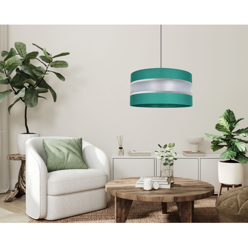 Lühter CORAL 1xE27/60W/230V d. 40 cm roheline