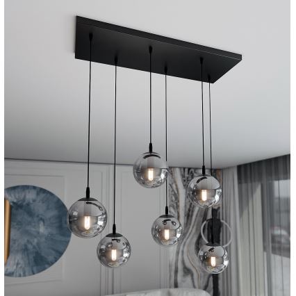 Lühter COSMO 6xE14/10W/230V must/hall
