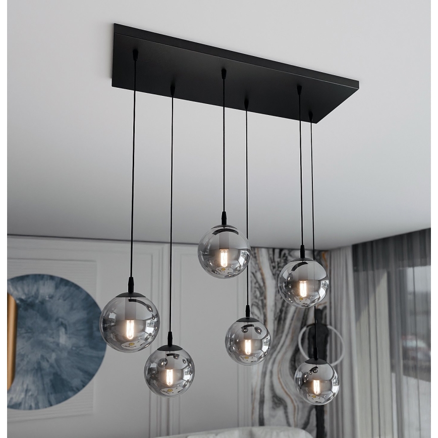 Lühter COSMO 6xE14/10W/230V must/hall