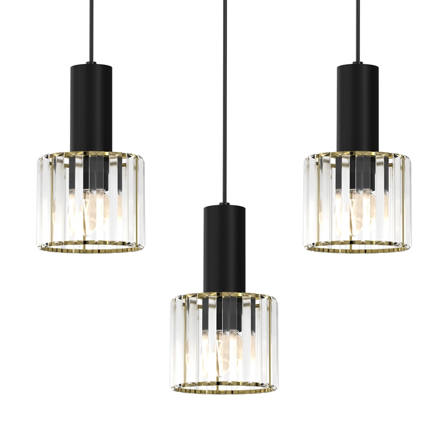 Lühter CRISTAL 3xE27/60W/230V must