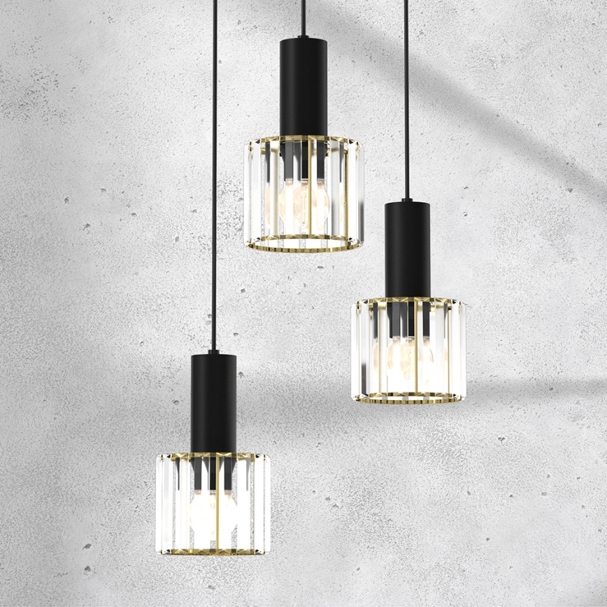 Lühter CRISTAL 3xE27/60W/230V must