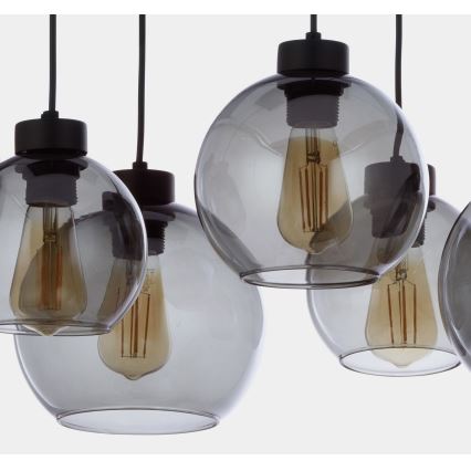 Lühter CUBUS 6xE27/60W/230V must