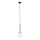 Lühter DAISY 1xG9/12W/230V d. 14 cm kuldne/must/läbipaistev