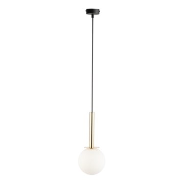 Lühter DAISY 1xG9/12W/230V d. 14 cm kuldne/must/valge