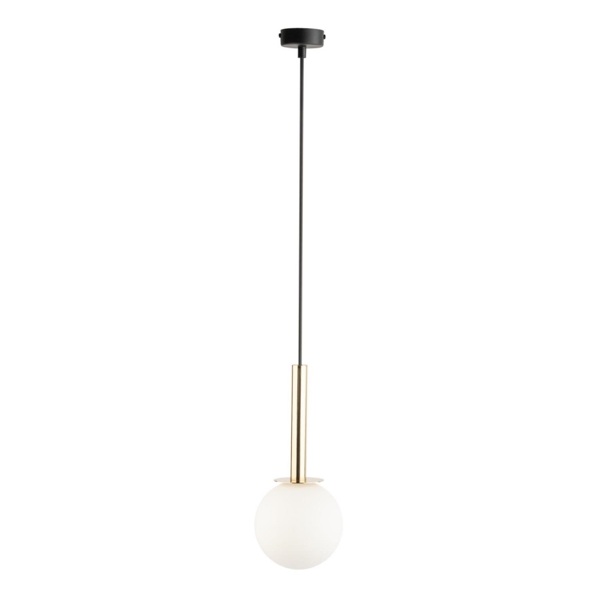 Lühter DAISY 1xG9/12W/230V d. 14 cm kuldne/must/valge