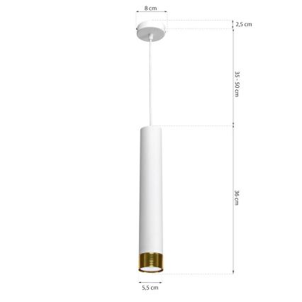 Lühter DANI 1xGU10/8W/230V