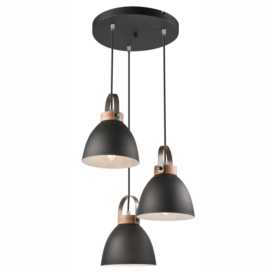 Lühter DANIELLE 3xE27/60W/230V pöök