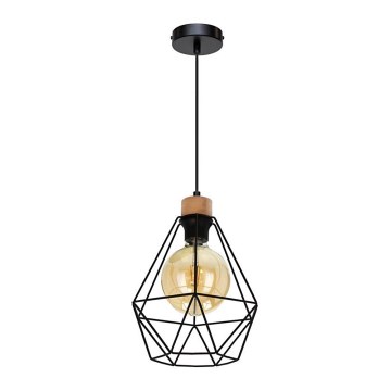 Lühter DIAMENT 1xE27/60W/230V tamm – FSC sertifitseeritud