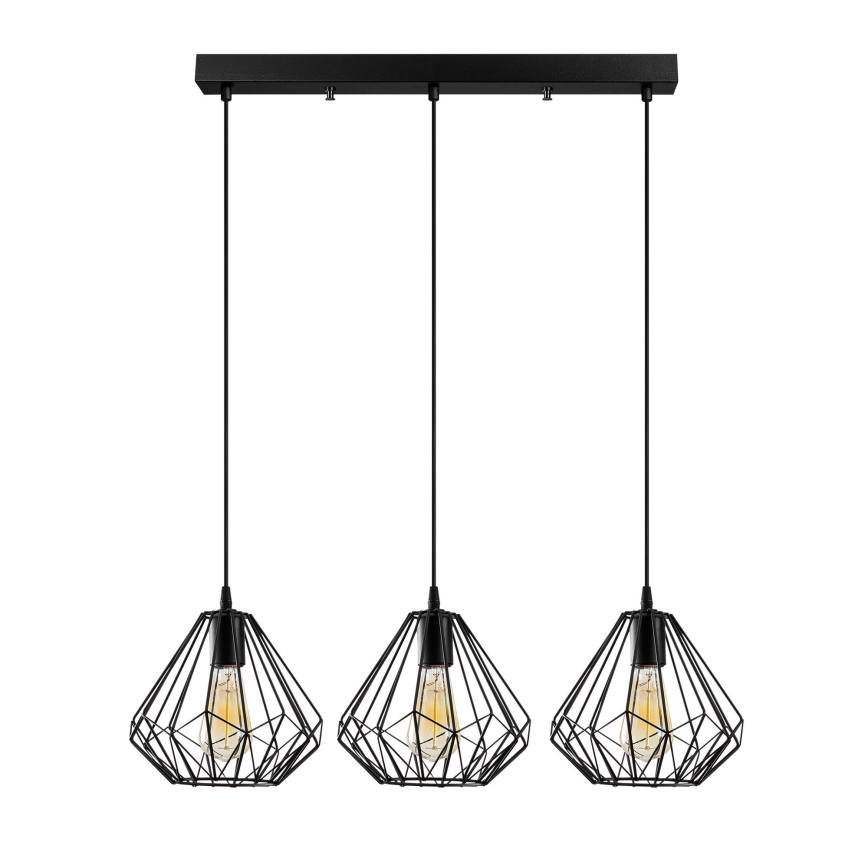 Lühter DIAMOND 3xE27/100W/230V