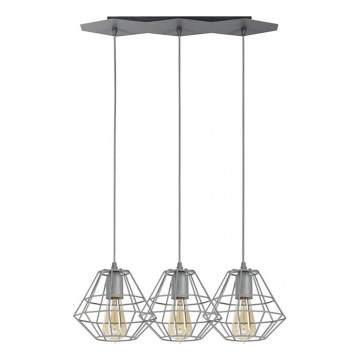 Lühter DIAMOND 3xE27/60W/230V hall