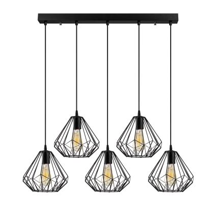 Lühter DIAMOND 5xE27/100W/230V