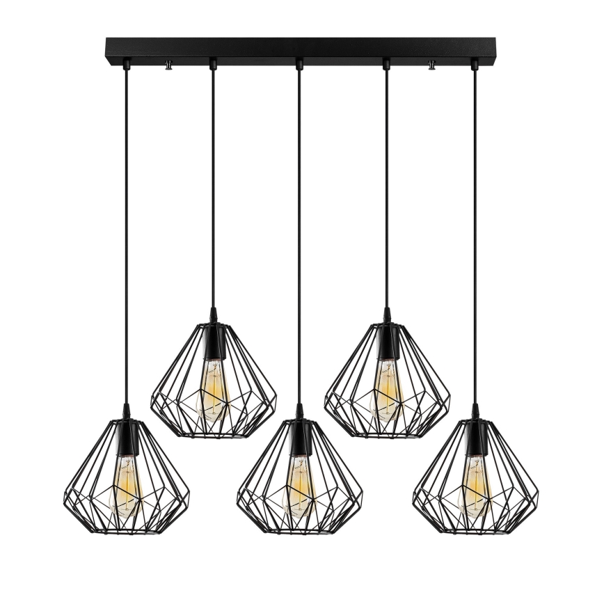 Lühter DIAMOND 5xE27/100W/230V