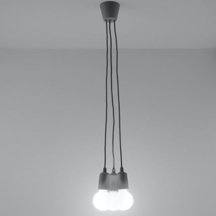 Lühter DIEGO 3xE27/60W/230V hall