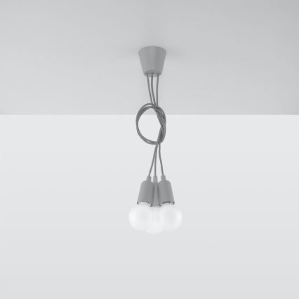 Lühter DIEGO 3xE27/60W/230V hall