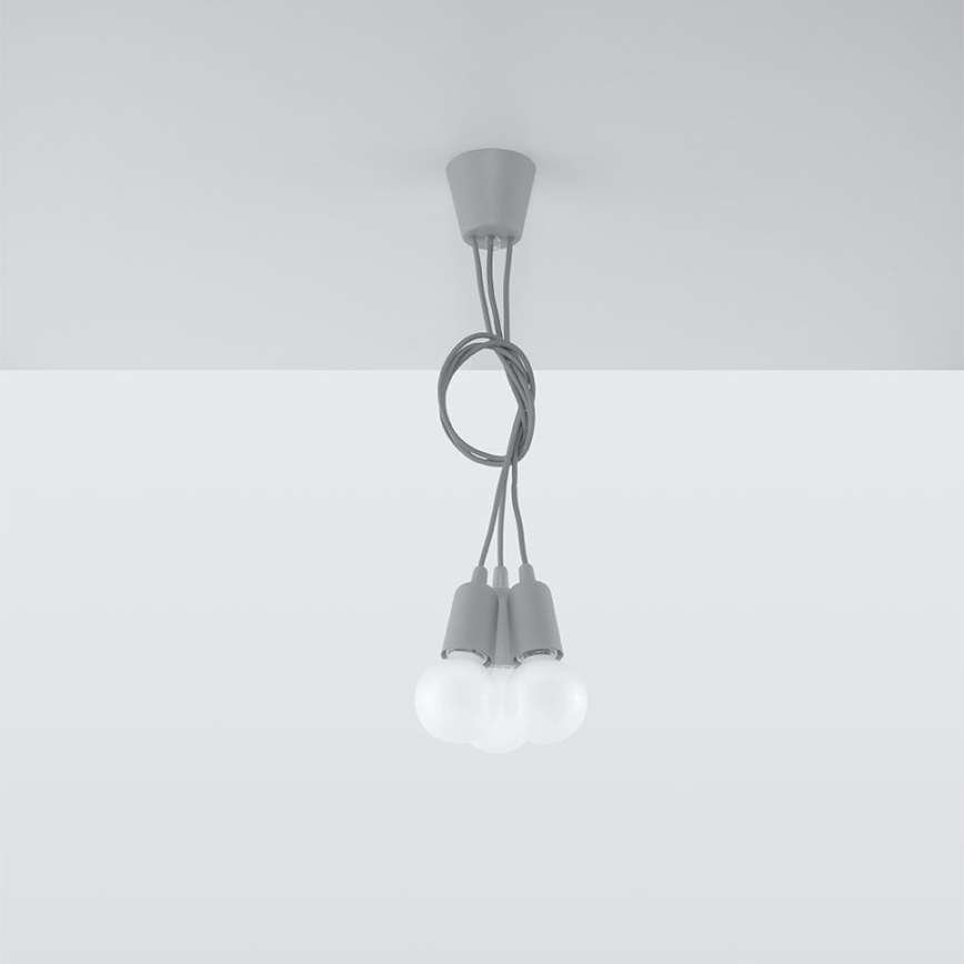 Lühter DIEGO 3xE27/60W/230V hall