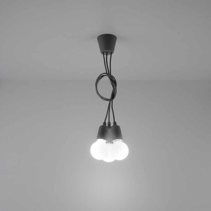 Lühter DIEGO 3xE27/60W/230V hall