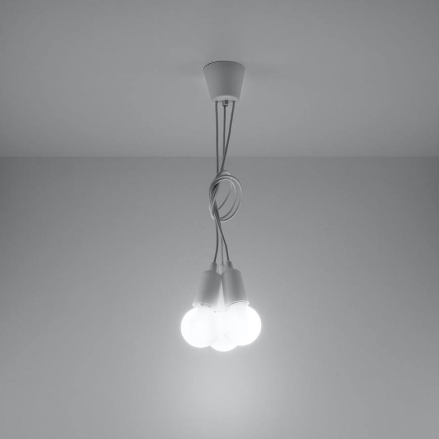Lühter DIEGO 3xE27/60W/230V
