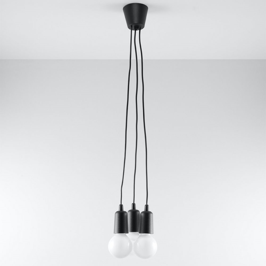 Lühter DIEGO 3xE27/60W/230V