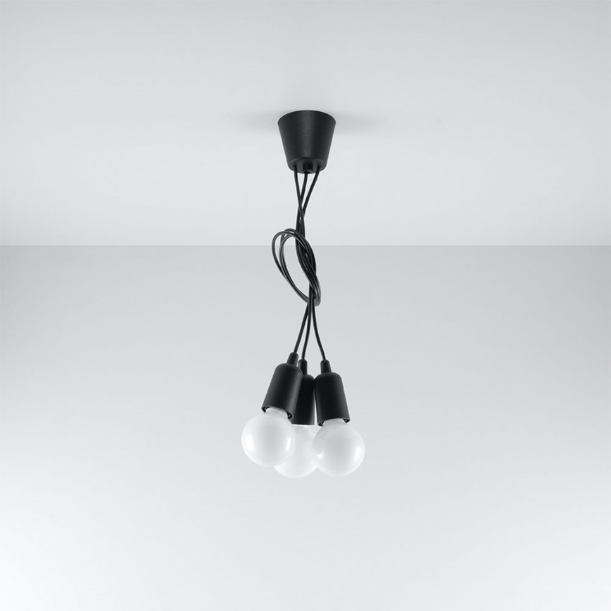 Lühter DIEGO 3xE27/60W/230V