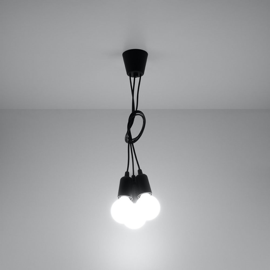Lühter DIEGO 3xE27/60W/230V